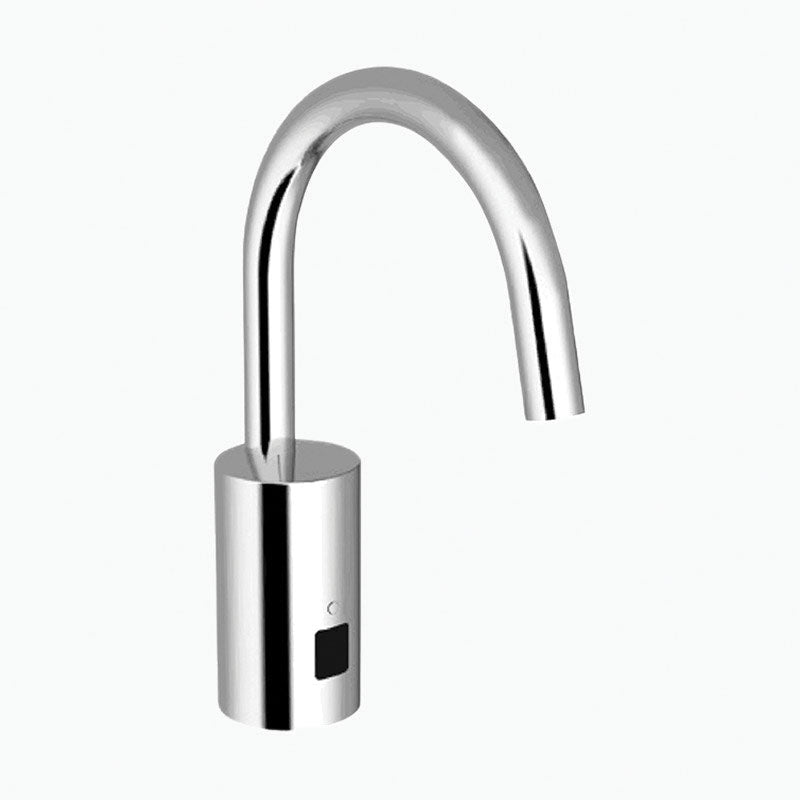 Sloan® Optima Plus® 3335097 EAF-750 Sink Faucet, Commercial, 1.5 gpm Flow Rate, 5-11/32 in H Spout, 1 Faucet Holes, Polished Chrome, Function: Touchless