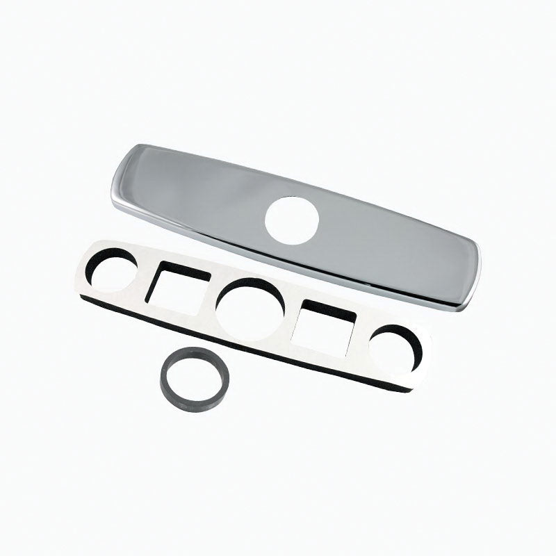 Sloan® 3362022 SFP-22-A Single Hole Trim Plate Kit, Commercial, For Use With SF-2100/SF-2200 Faucet, 8 in, Polished Chrome, Import