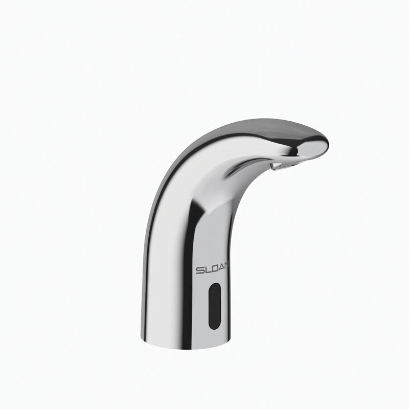 Sloan® 3362124 SF-2450 Sink Faucet, Commercial, 0.5 gpm Flow Rate, 5-1/8 in H Spout, 1 Faucet Holes, Polished Chrome, Function: Touchless