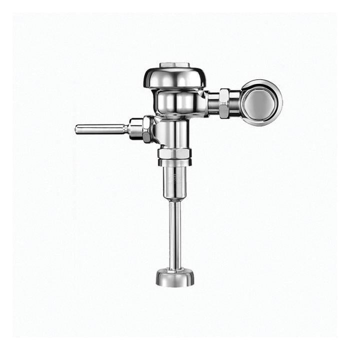 Sloan® 3782643 186 Single-Flush Manual Exposed Flushometer, 0.125 gpf Flush Rate, 3/4 in IPS Inlet, 3/4 in Spud, 15 to 80 psi Pressure, Polished Chrome, Domestic