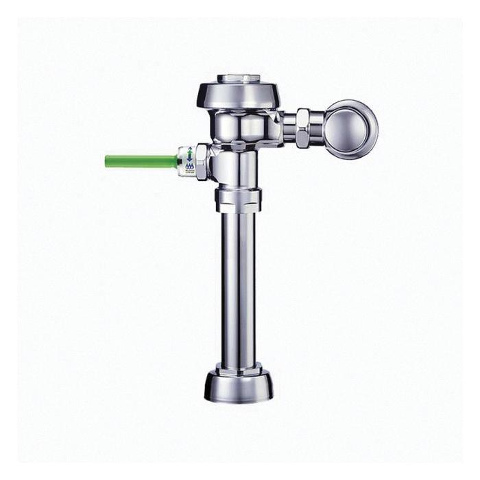 Sloan® 3720000 WES-111 Dual-Flush Flushometer, 1.6/1.1 gpf Flush Rate, 1 in IPS Inlet, 1-1/2 in Spud, 10 to 100 psi Pressure, Polished Chrome, Domestic