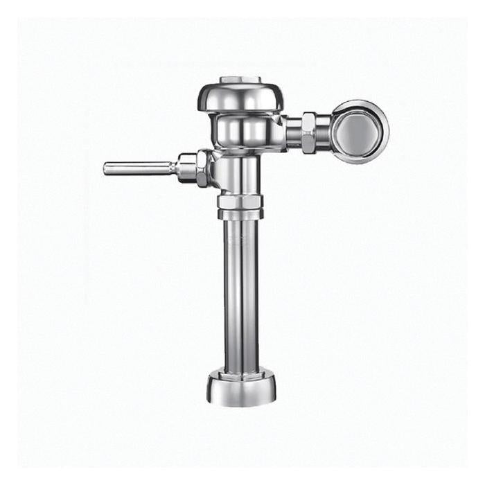 Sloan® 3780018 111 Single-Flush Flushometer, 1.28 gpf Flush Rate, 1 in IPS Inlet, 1-1/2 in Spud, 10 to 100 psi Pressure, Polished Chrome, Domestic