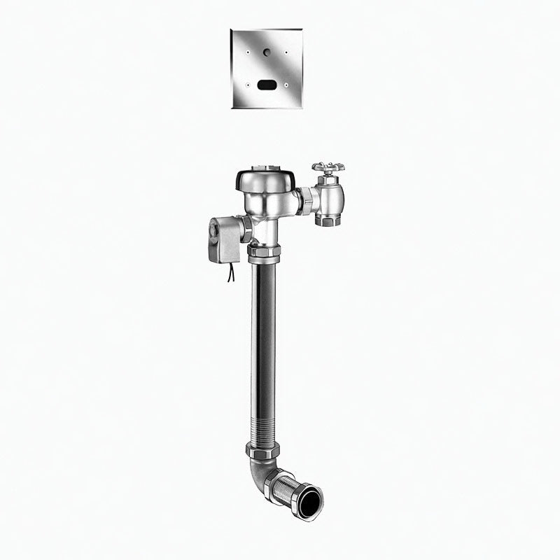 Sloan® 3771614 152 ESS Single-Flush Sensor Concealed Flushometer, Hardwired, 1.28 gpf Flush Rate, 1 in IPS Inlet, 1-1/2 in Spud, 15 to 80 psi Pressure, Polished Chrome, Domestic