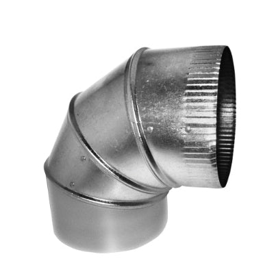 Southwark 90830 Adjustable Elbow, 8 in, 90 deg, 30 ga