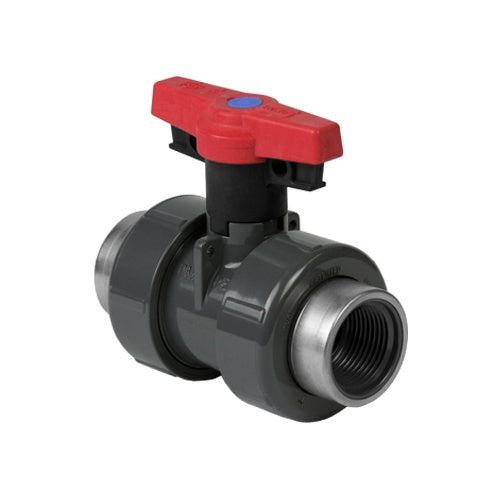 Spears® 1821-030SR True Union 2000 Industrial Ball Valve, 3 in Nominal, FNPT End Style, PVC Body, EPDM Softgoods, Domestic