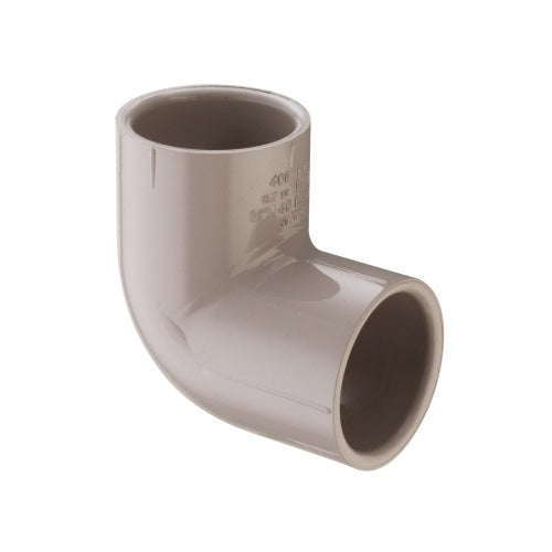 3/4" PVC 90° Elbow - Socket