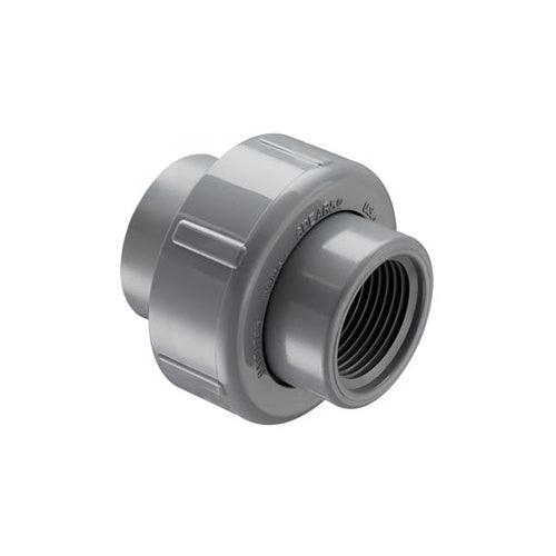 Spears® 8099-007C Union, 3/4 in, Socket x FNPT, SCH 80/XH, CPVC, EPDM O-Ring Seal, Domestic