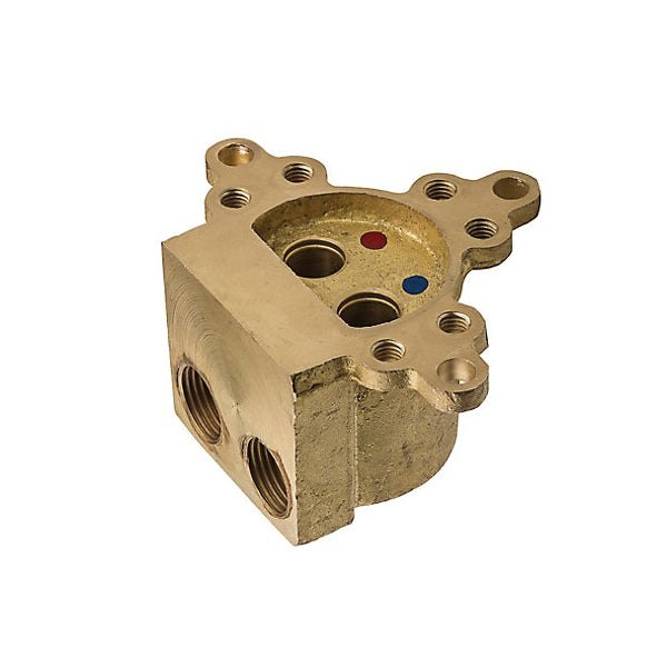 Pfister® 0X6260R Free Standing Rough-In Valve, 45 psi, Metal Body, Copper