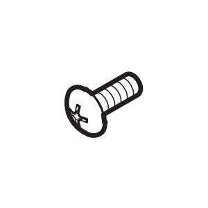 Pfister® 971-880A Screw, 0.72 in OAL, For Use With 01-30 and 01-112 Series 3-Handle Valve and Trim, Oval Head