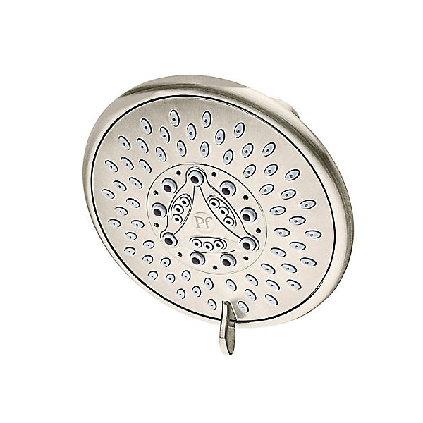 Pfister® J15-070K Professional Grade Multifunction Shower Head, Pfirst Modern™, 2 gpm Minimum, 2 Sprays, 4-25/32 in Dia x 3-15/32 in H Head