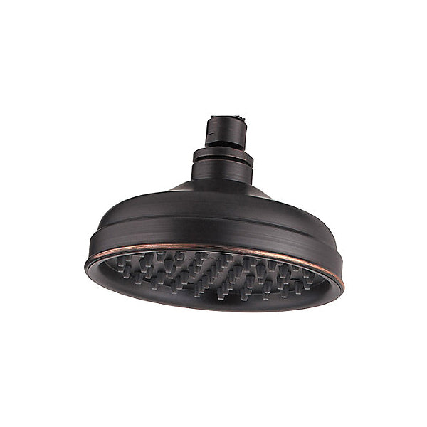 Pfister® LG15-M90Y Professional Grade Shower Head, Marielle™, 1.8 gpm Flow Rate, 1 Sprays, Wall Mount, 6-1/16 in Dia Head