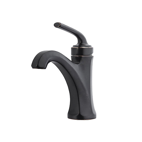 Pfister® Arterra™, 1.2 gpm Flow Rate, 5-21/32 in H Spout, 1 Handles, Metal Pop-Up Drain, 1 Faucet Holes, Function: Traditional