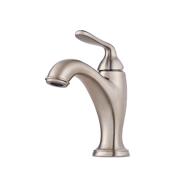 Pfister® Professional Grade Lavatory Faucet, Northcott™, 1.2 gpm Flow Rate, 4-1/16 in H Spout, 1 Handles, Pop-Up Drain, 1 Faucet Holes, Function: Traditional