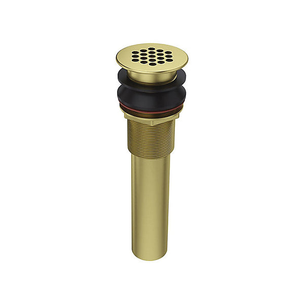 Pfister® T47-7GLB 47 Series Professional Grade Universal Grid Bathroom Faucet Strainer, 1-1/4 in Nominal, 2-1/8 in, Brass Drain