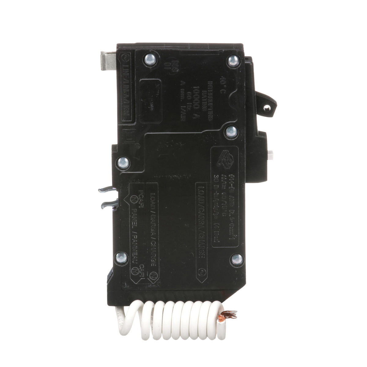 Square D™ QO115CAFI Arc Fault Circuit Breaker, 120 V AC, 15 A, 10 kA Interrupt, 1 Poles, Thermal Magnetic Trip