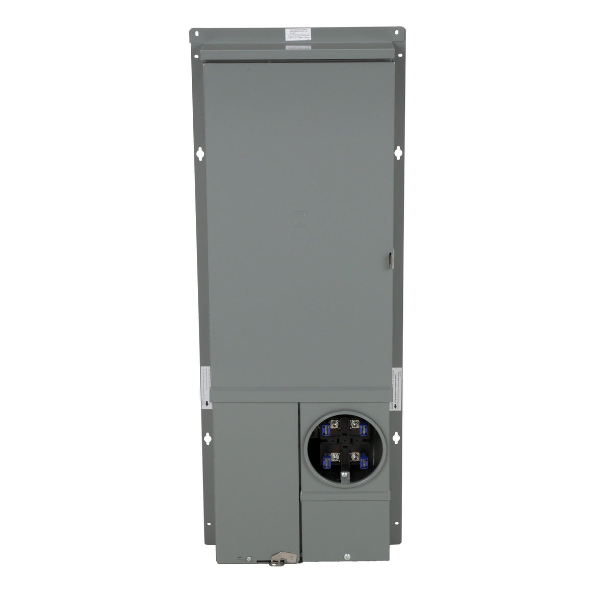 Square D™ HomeLine™ SC3042M200PF 30-Space 42-Circuit All-In-One Field Installed Rainproof Combination Service Entrance Meter Main, 120/240 V AC, 200 A, 1 Phase, NEMA 3R Enclosure