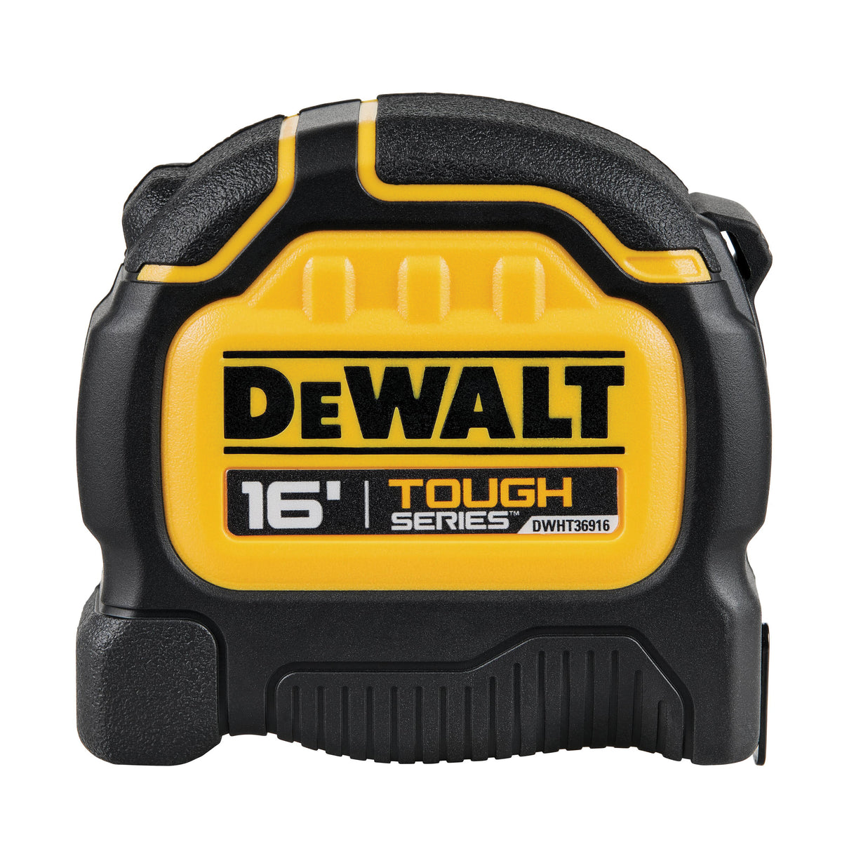 DeWALT® ToughSeries™ DWHT36916S Tape Measure, 16 ft L x 1-1/4 in W Blade, Steel Blade