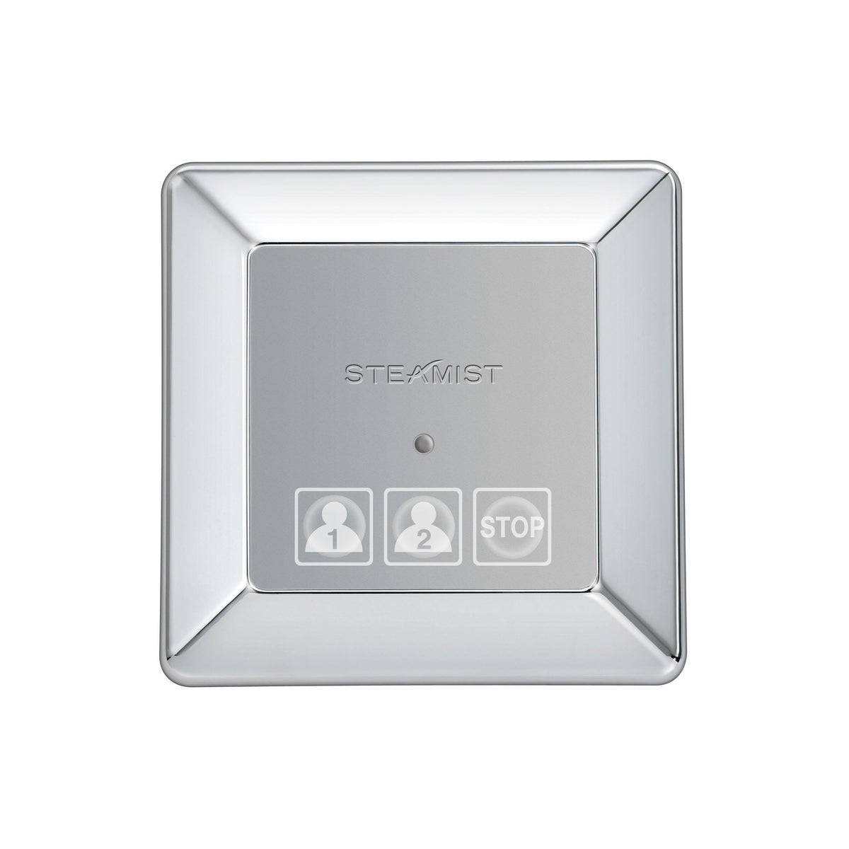 Steamist® 220-PC TSX-220 Contemporary Steambath Control, Total Sense™, LED Display, Polished Chrome, For Use With: Model TSC-450 Steambath Control, Domestic