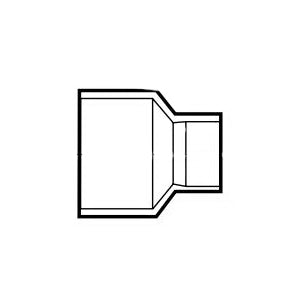 3/4 x 1/2" Fitting Reducer - Wrot Copper - Ftg x Solder