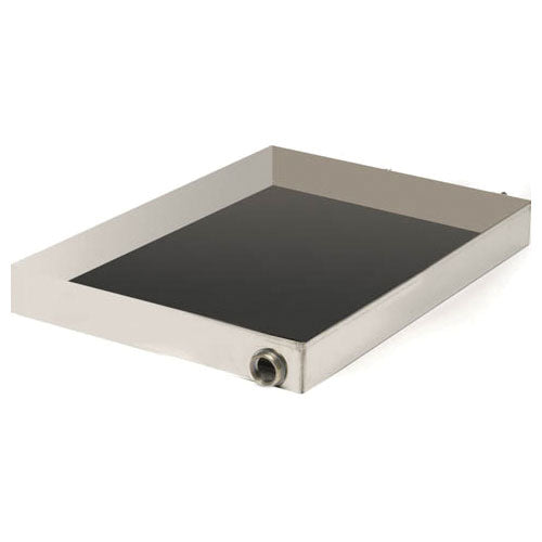 THERMASOL® 01-8406-1 Drain Pan, For Use With PRO/SSA Series Steam Generator, 3/4 in FNPT Drain, Stainless Steel, Domestic
