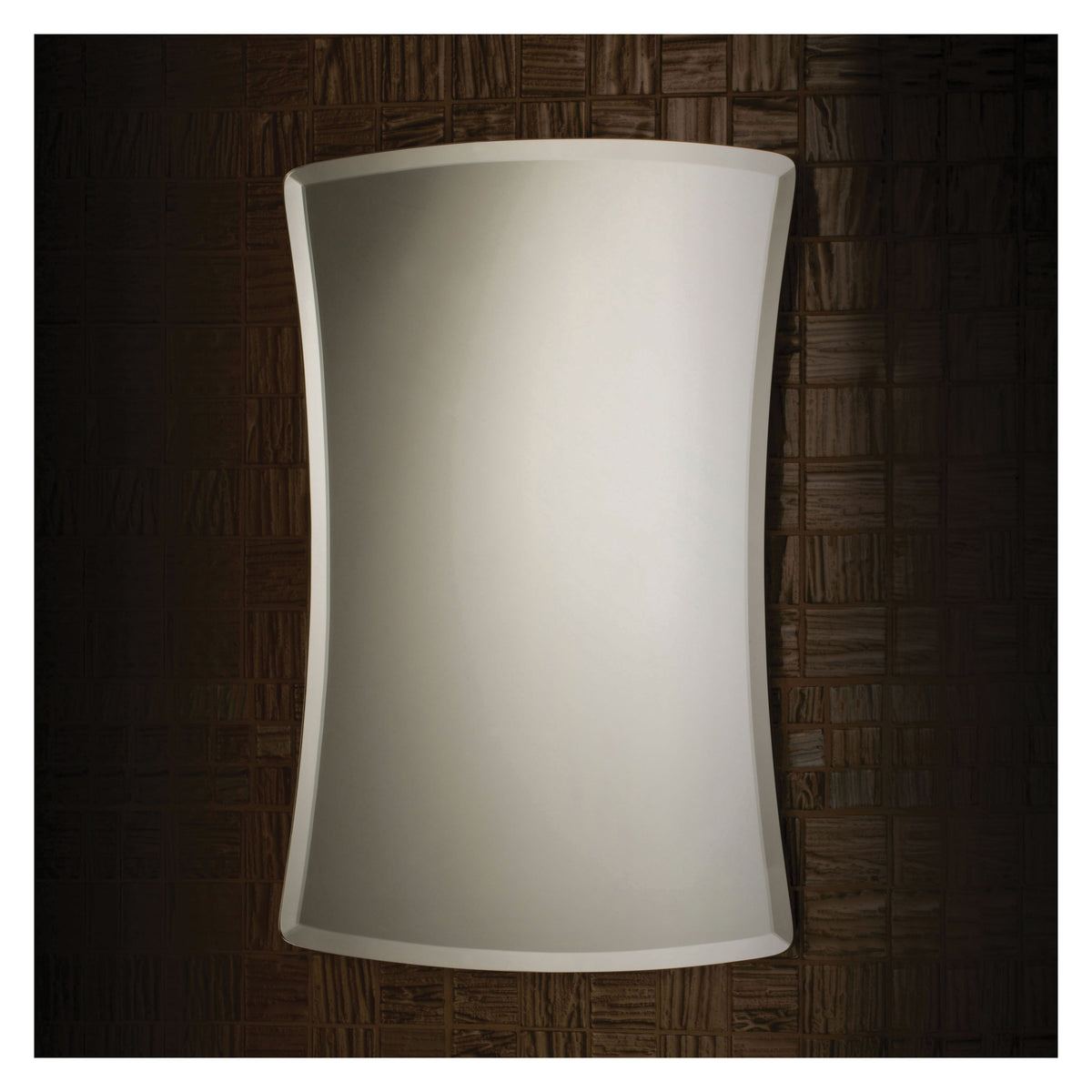 Eclipse - Fog Free Modern Mirror - Curved Rectangular Shape