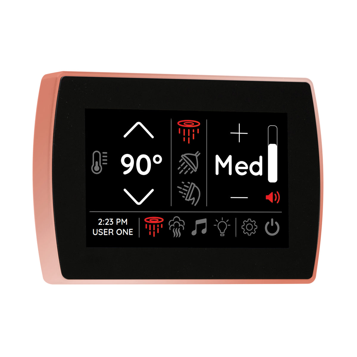 Signatouch Series - Single Touch Shower Control - Copper