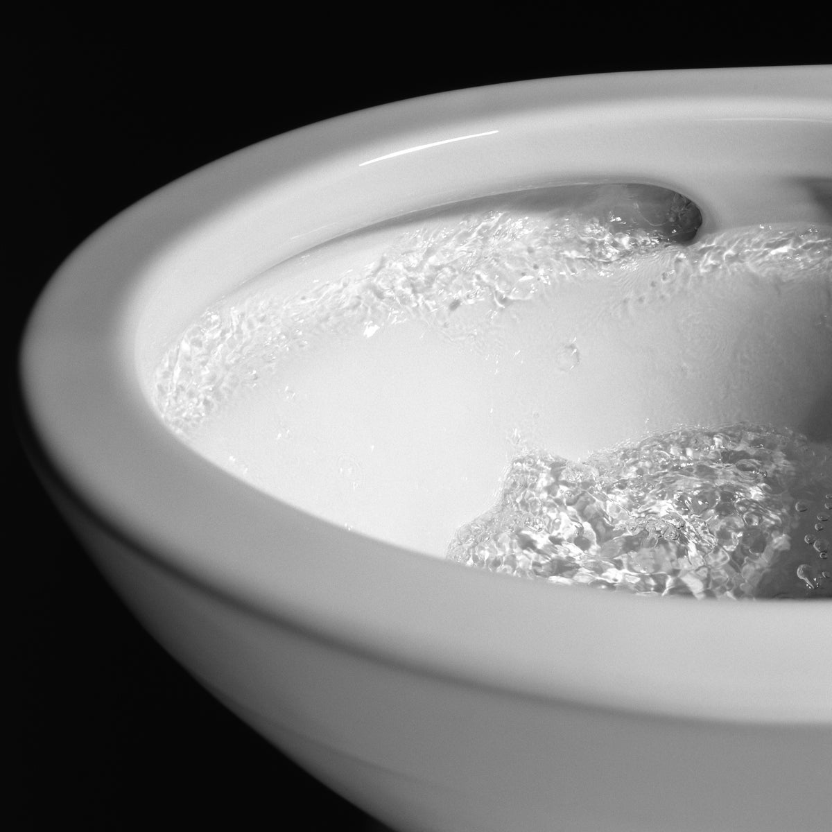 Toto® Vespin® II Toilet Bowl, Elongated Front Shape, 12 in Rough-In, 16-1/8 in H Rim, 2-1/8 in Trapway