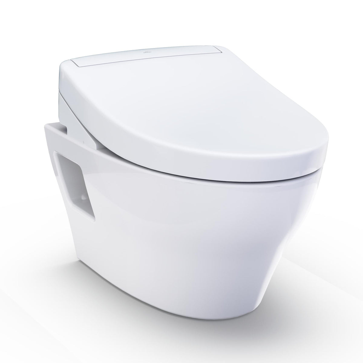 TOTO CWT4283446CMFG#MS Ultra High-Efficiency Toilet, WASHLET+, Elongated Bowl, 16-1/8 in H Rim, 1.28, 0.9 gpf, Matte Silver, Import