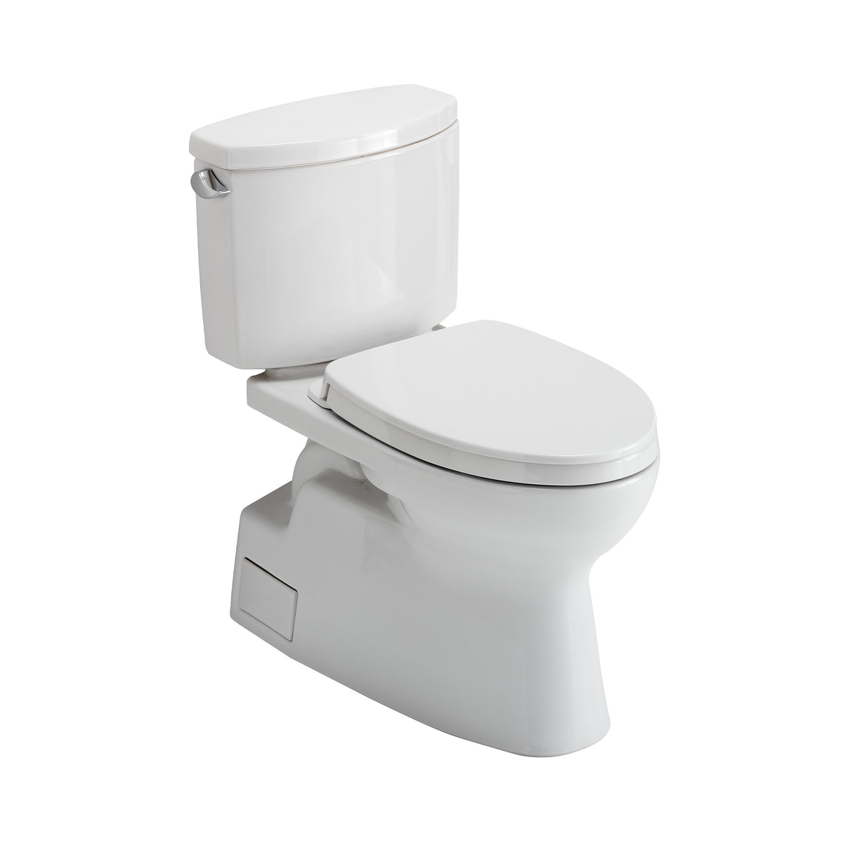 Toto® MS474124CEFG#01, Vespin® II, Elongated Bowl, 16-1/8 in H Rim, 12 in Rough-In, 1.28 gpf Flush Rate, Cotton White, Import