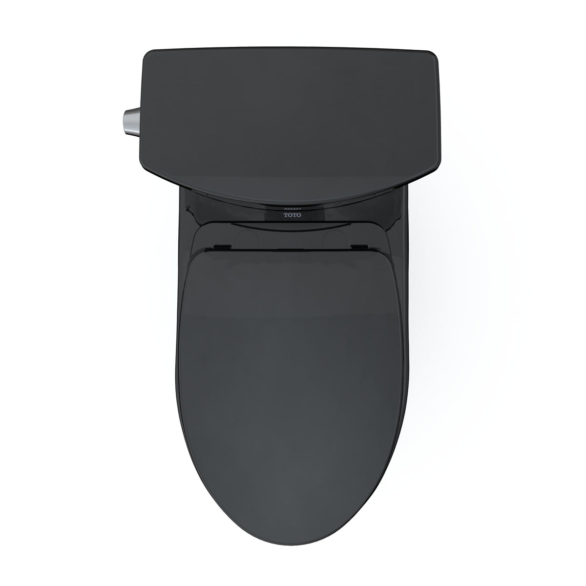 Toto® MS474124CUF#51, Vespin® II 1G®, Elongated Bowl, 16-1/8 in H Rim, 12 in Rough-In, 1 gpf Flush Rate, Ebony, Import