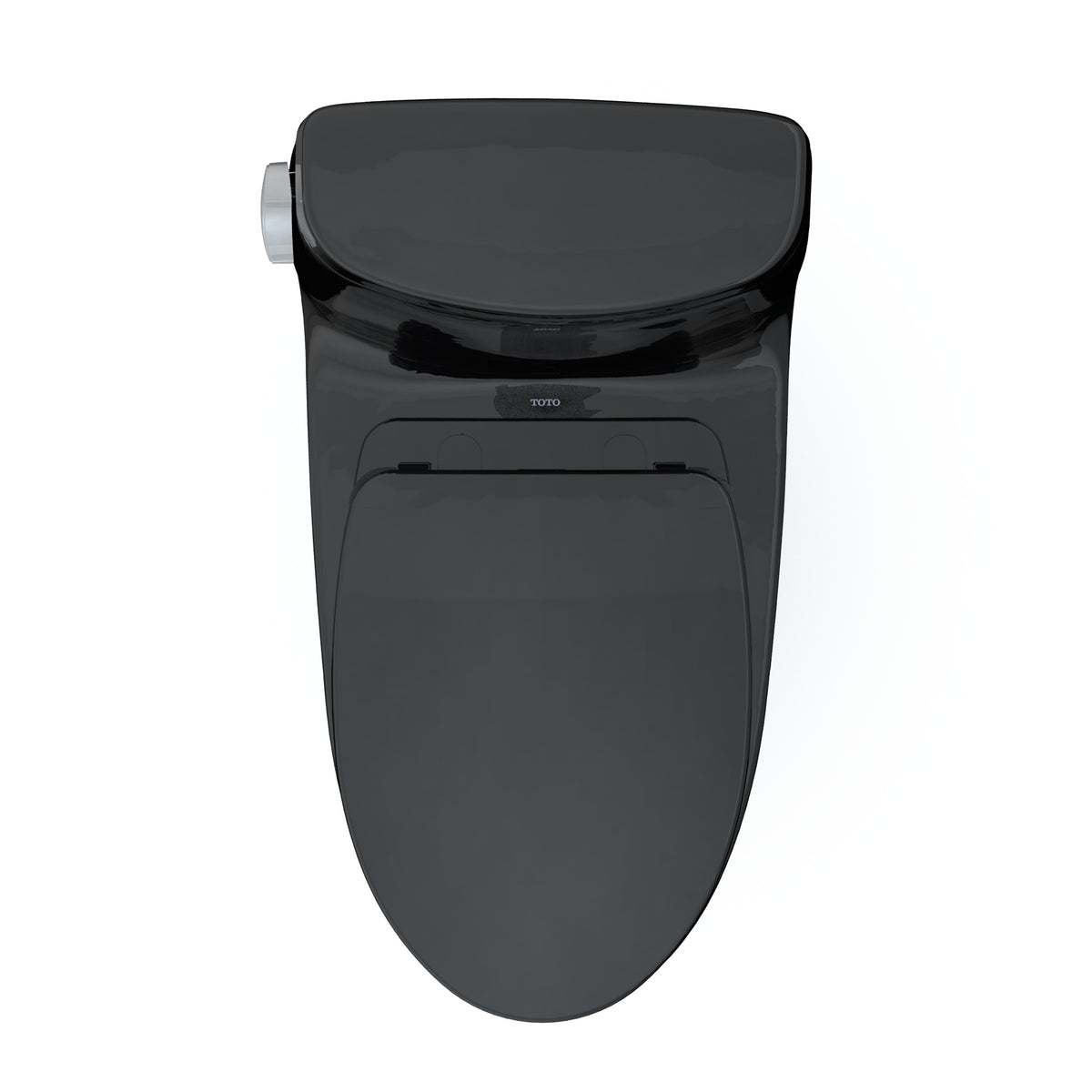 Toto® MS604124CEF#51, UltraMax® II, Elongated Bowl, 16-1/8 in H Rim, 12 in Rough-In, 1.28 gpf Flush Rate, Ebony, Import