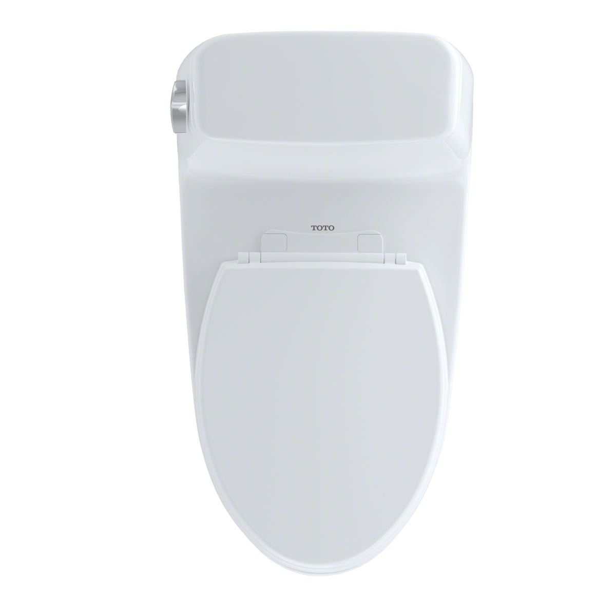Toto® MS854114SG#01 MS854114SG, UltraMax®, Elongated Bowl, 15-11/16 in H Rim, 12 in Rough-In, 1.6 gpf Flush Rate, Cotton White