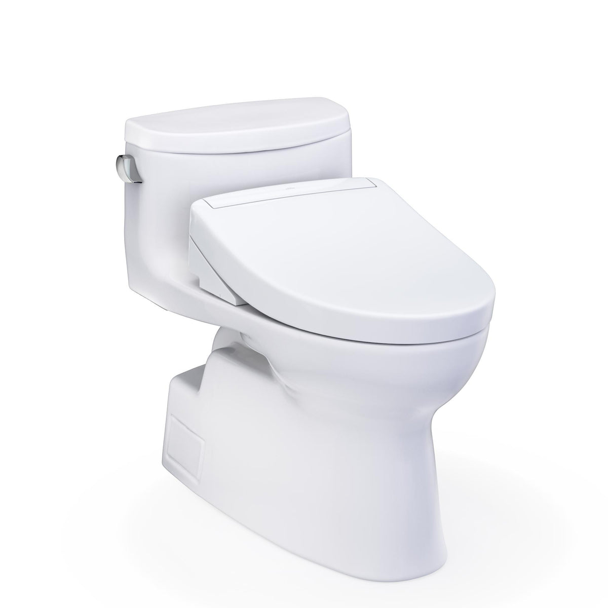 TOTO MW6443446CEFG#01 Toilet, WASHLET+, Elongated Bowl, 16-1/8 in H Rim, 12 in Rough-In, 1.28 gpf, Cotton White, Import