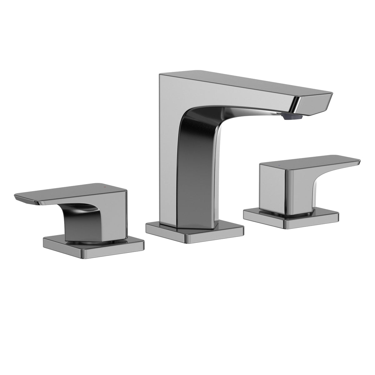 Ge - Widespread Bathroom Sink Faucet - Deck Mount - 1.2 GPM