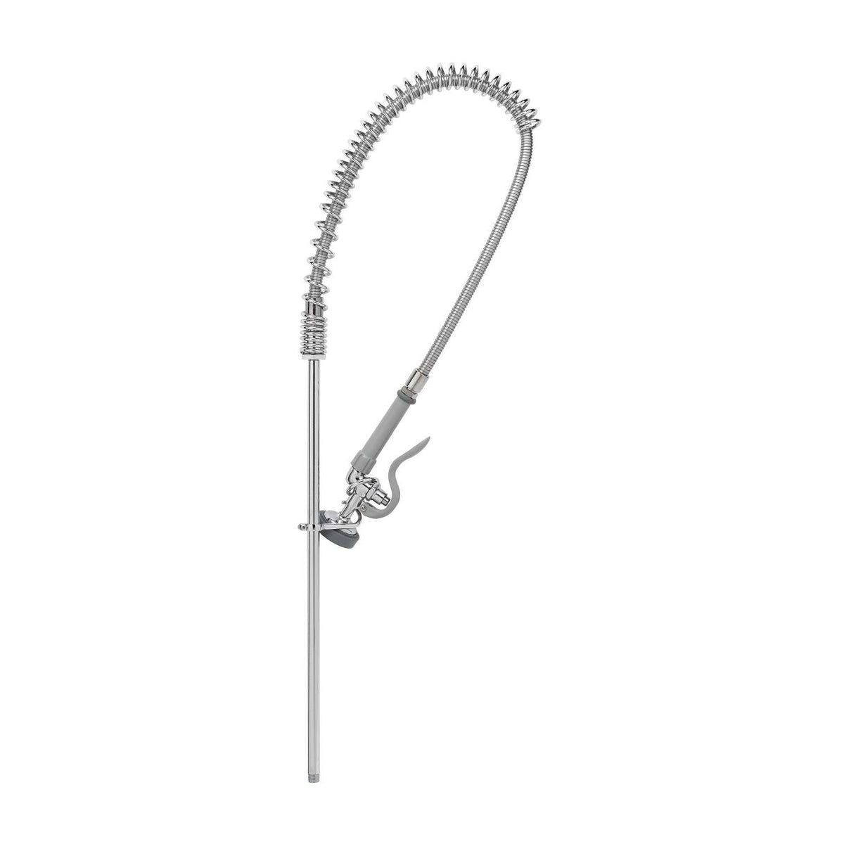 T & S B-2250 Pre-Rinse Assembly, 1.15 gpm Flow Rate, Polished Chrome, Domestic