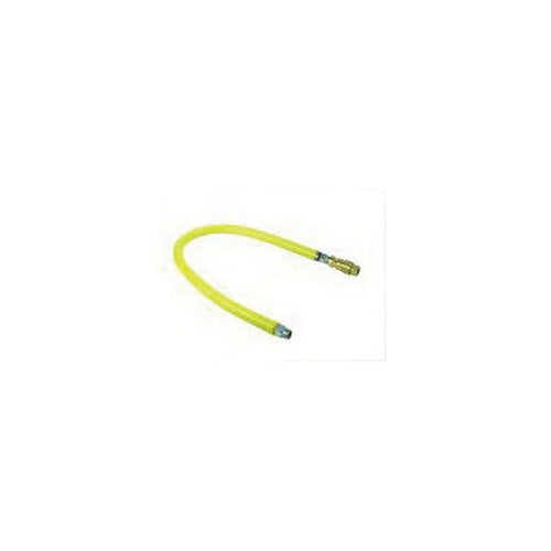 3/4" Free Spin Gas Hose - Stainless Steel - MNPT
