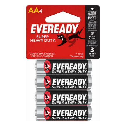 EVER 4PK AA HD Battery