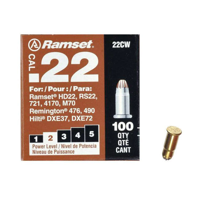100PK .22 BRN Powd Load