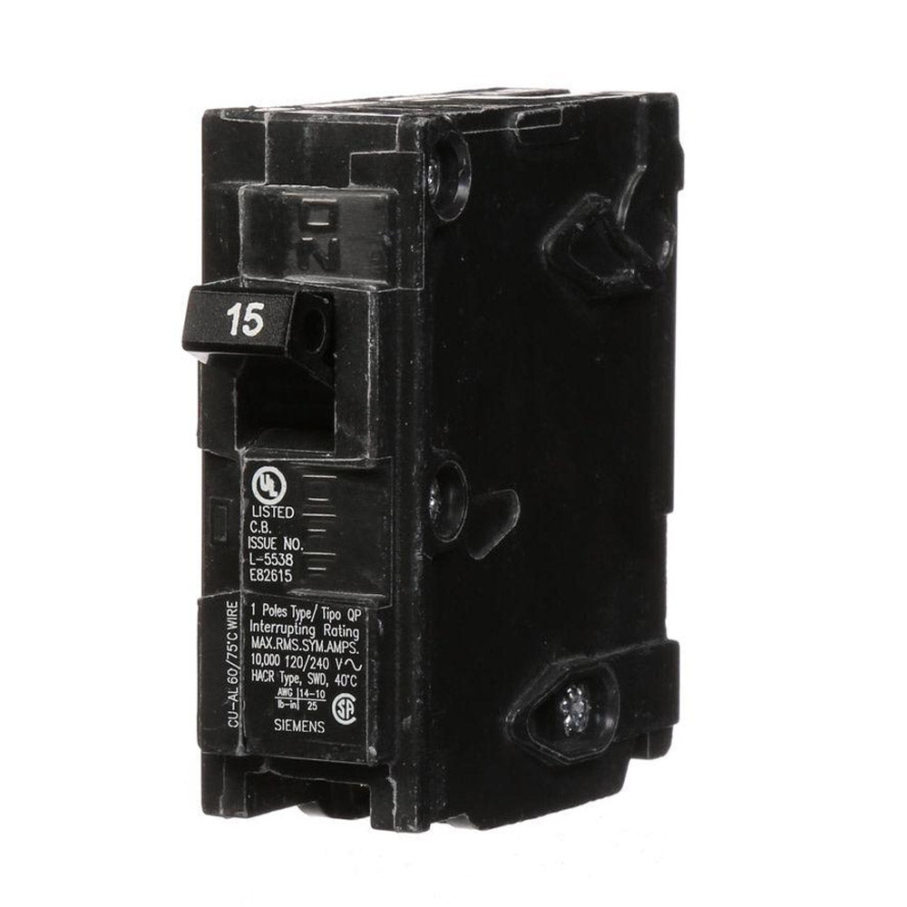 15A 1" SP Circ Breaker