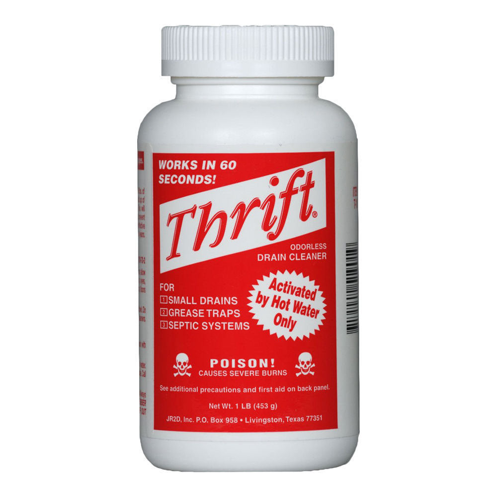 THRIFT DRAIN CLEANER 2 LB