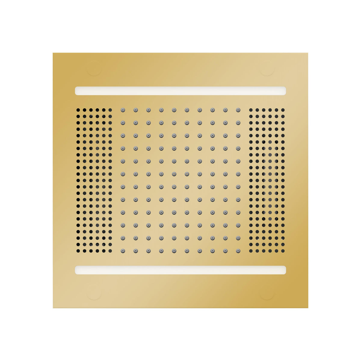 Hydrovive - 1-Function Rain Shower Head - Polished Gold