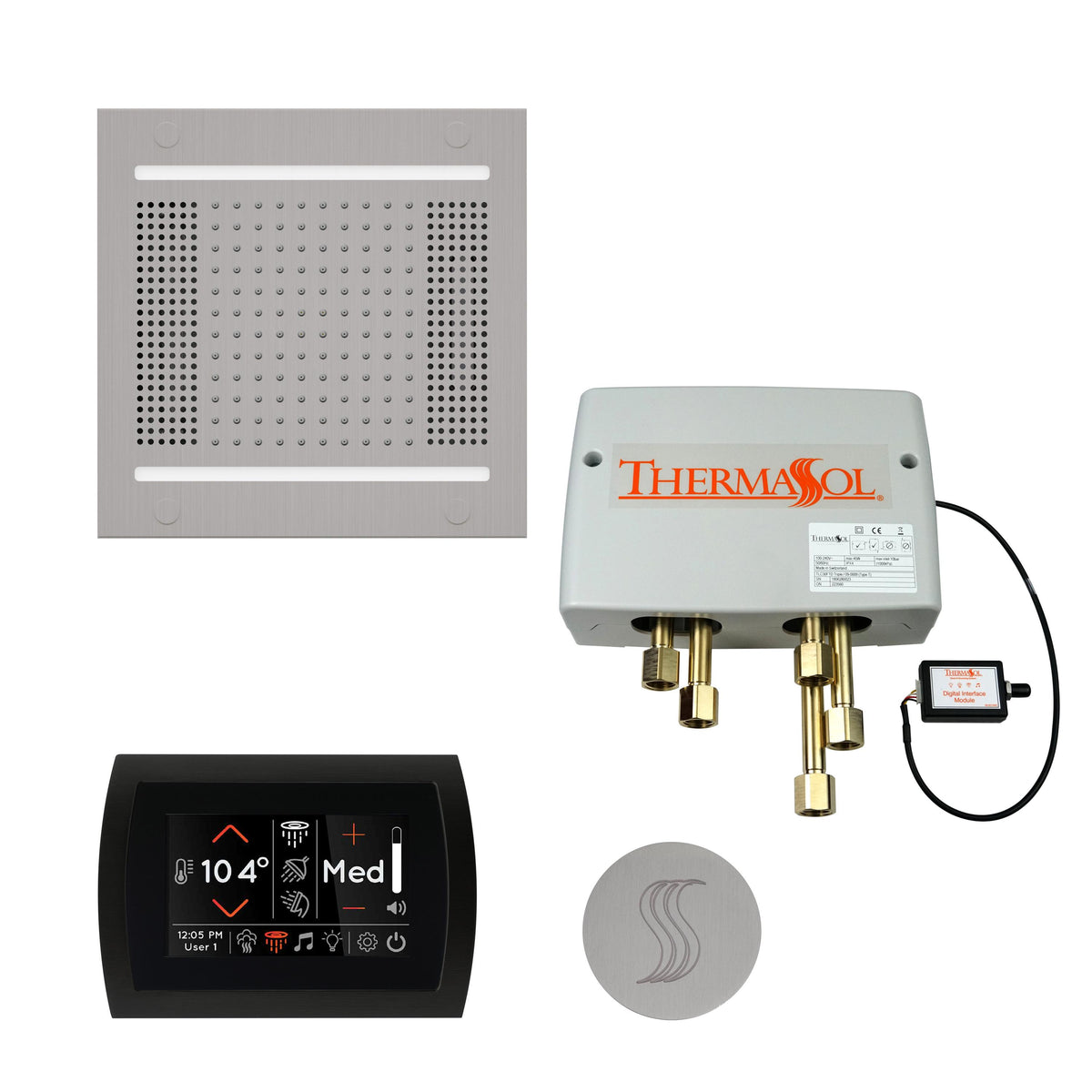 Hydrovive - Modern Shower Kit - TWPH14SR-SC