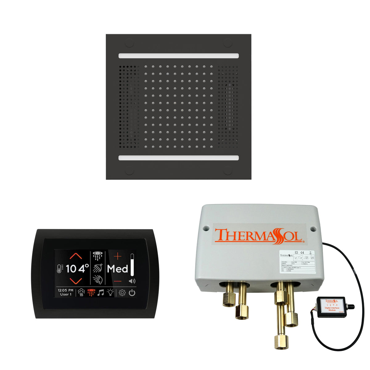 Hydrovive 14 - Shower Kit - WH14SPSR-MB