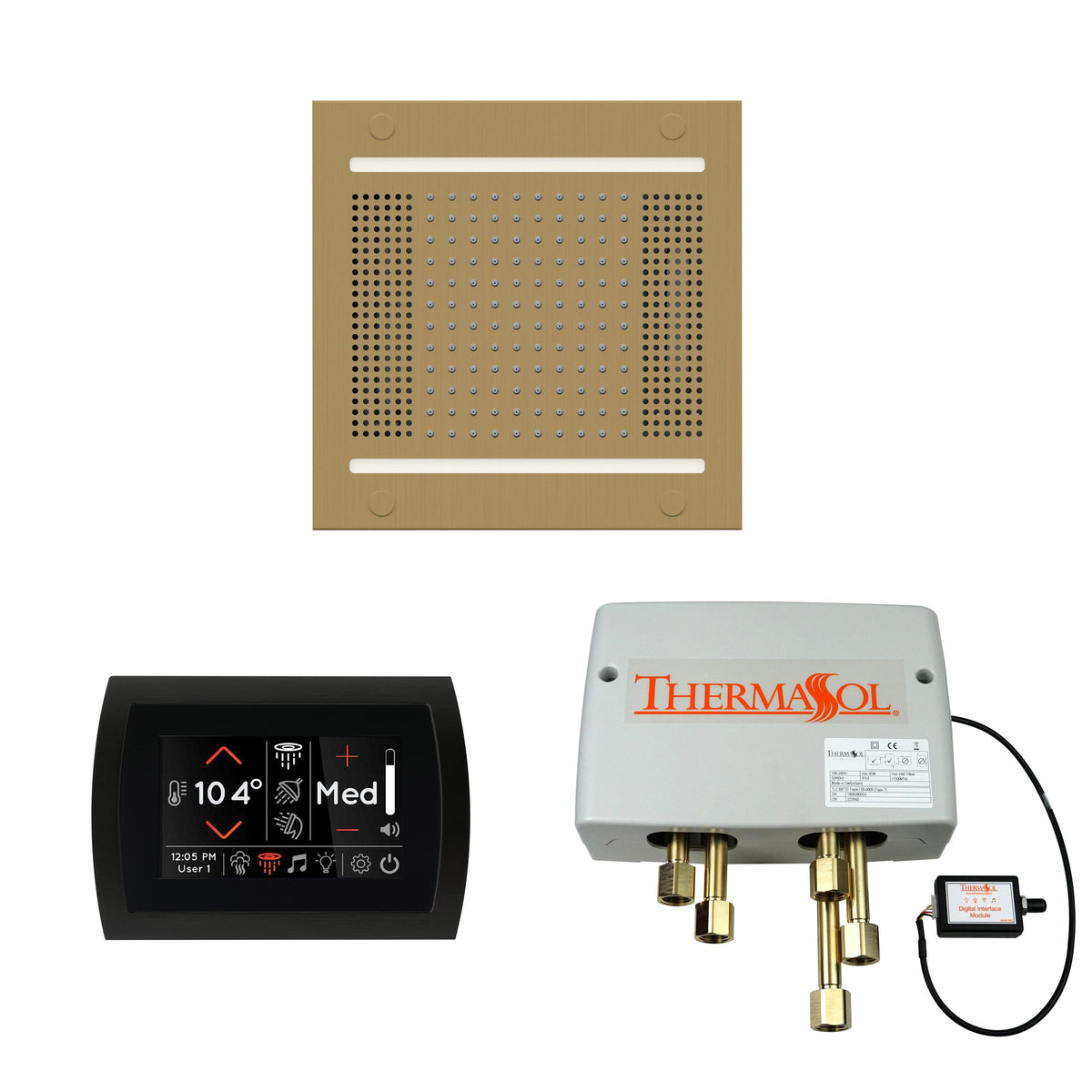 Hydrovive 14 - Shower Kit - WH14SPSR-SB