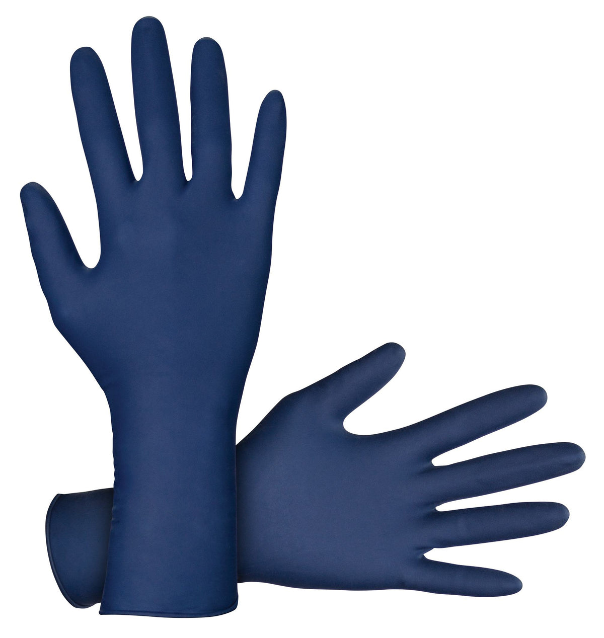 Raven Safety 6604-22 DGL660X-22 Disposable Glove, XL, Blue, 12 in L, Powder-Free, 14 mil THK, Application Type: Exam Grade