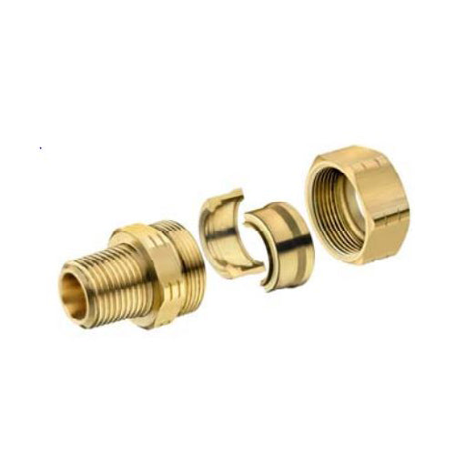 Fsftg-16-12 Straight Fitting - Brass - NPT