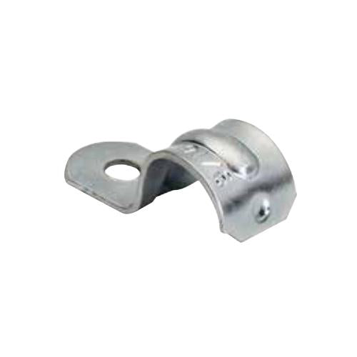 1-Hole Snap-On Conduit Strap - Steel - 14/2 to 10/3