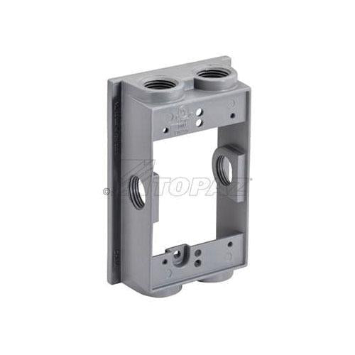 Weatherproof Extension - Copper Free Aluminum - 1 Gangs