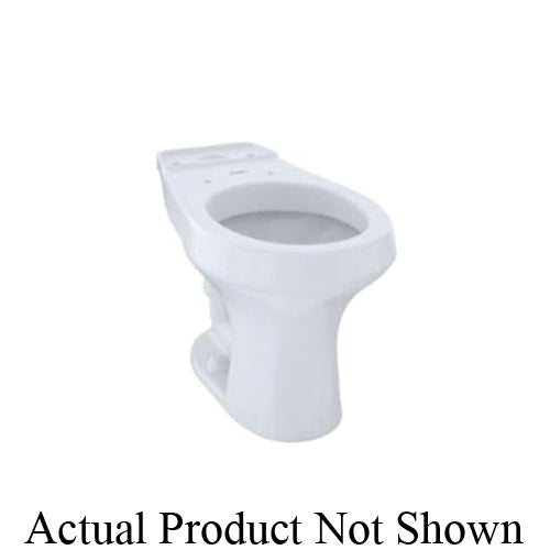 Toto® Rowan® Toilet Bowl, Round Shape, 12 in Rough-In, 16-1/8 in H Rim, 1-7/8 in Trapway