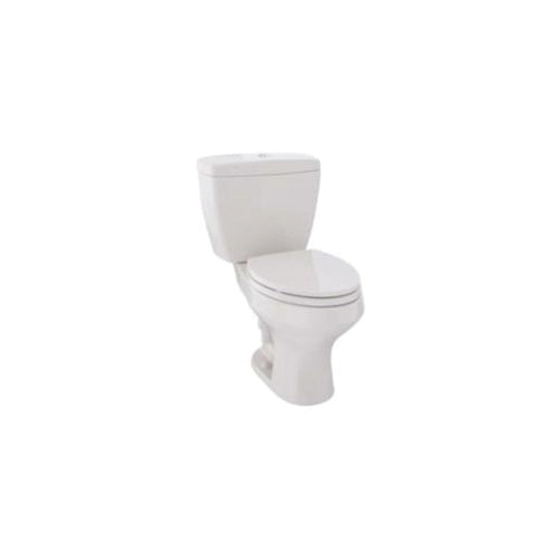 Toto® 2-Piece High-Efficiency Universal Height Close Coupled Toilet, Rowan®, Elongated Bowl, 16-1/2 in H Rim, 12 in Rough-In, 1/1.6 gpf, Import